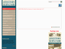 Tablet Screenshot of jonestownsurvivor.com